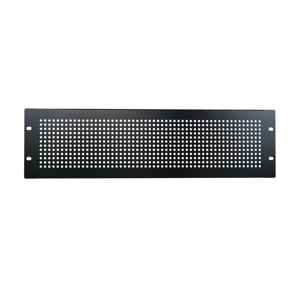 Hammond 3U PERFORATED Panel PPFS19005BK2